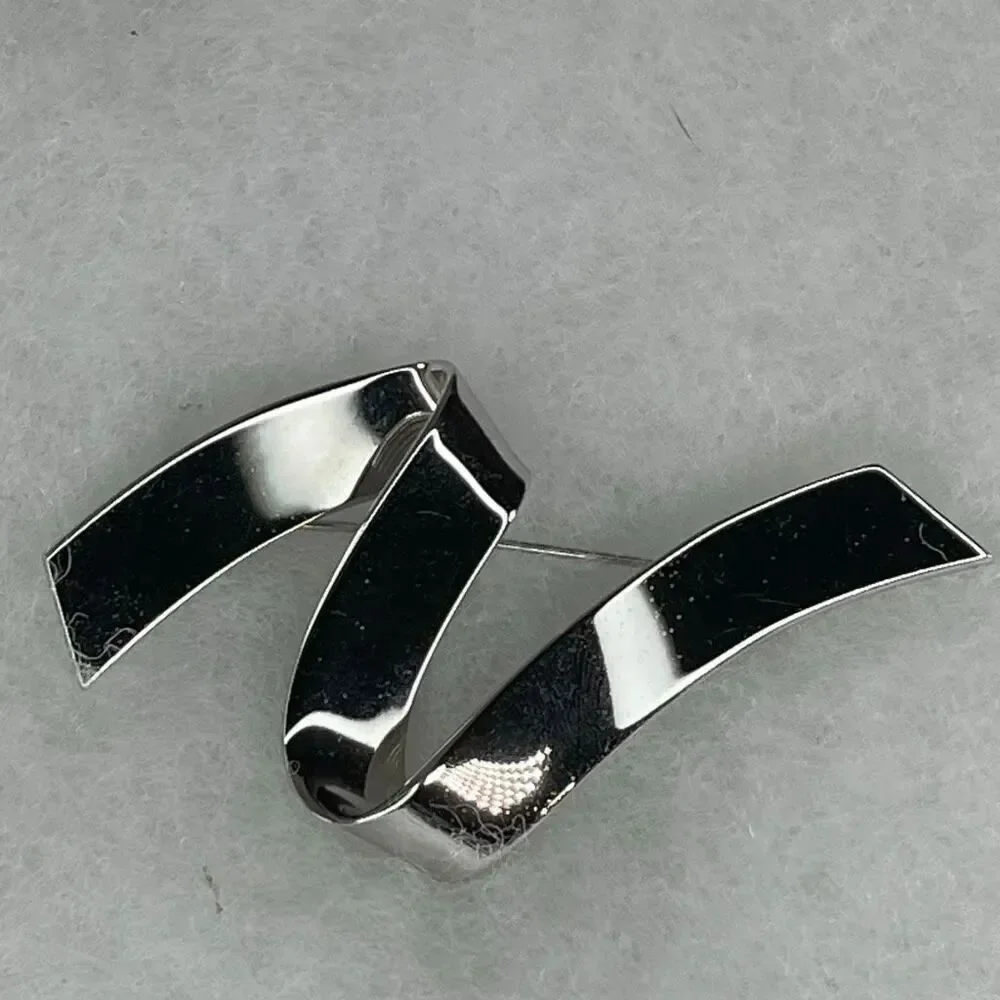 Vintage Monet brooch bold sculptural piece Midcentury modern